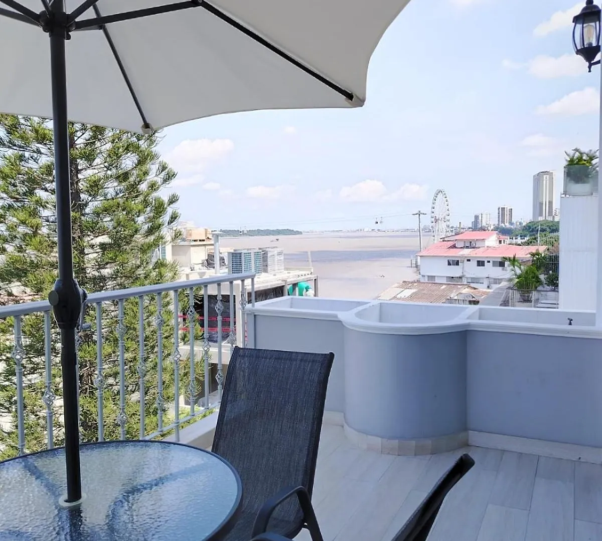 Guayaquil, Apartamentos En Barrio Las Penas, La Rosa Del Rio Exclusividad, Hermosa Vista, Descanso Y Turismo